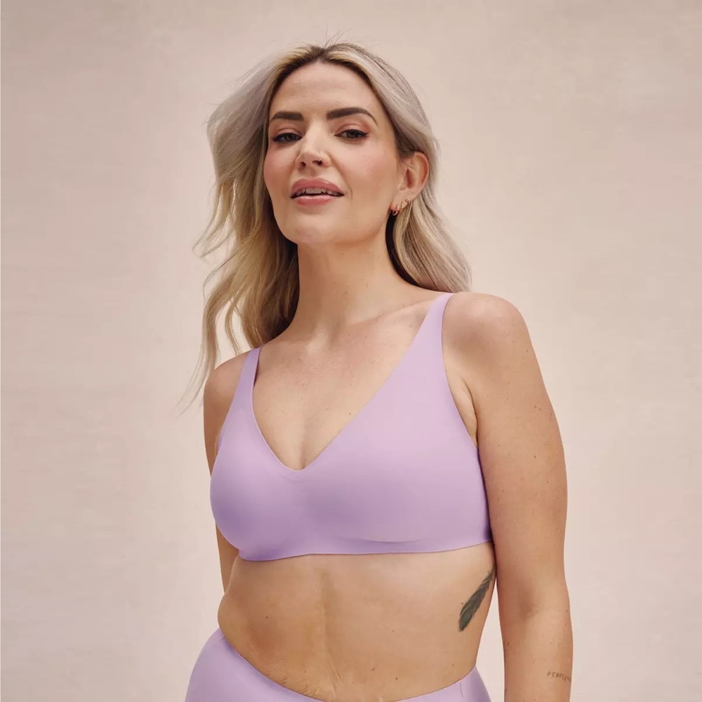 Knix
Women's Revolution V-Neck Bra - Lilac